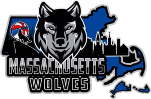 Mass Wolves ABA Basketball Cape Cod Logo