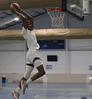 Dante Law Dunking Mass Wovles ABA Basketball Cape Cod